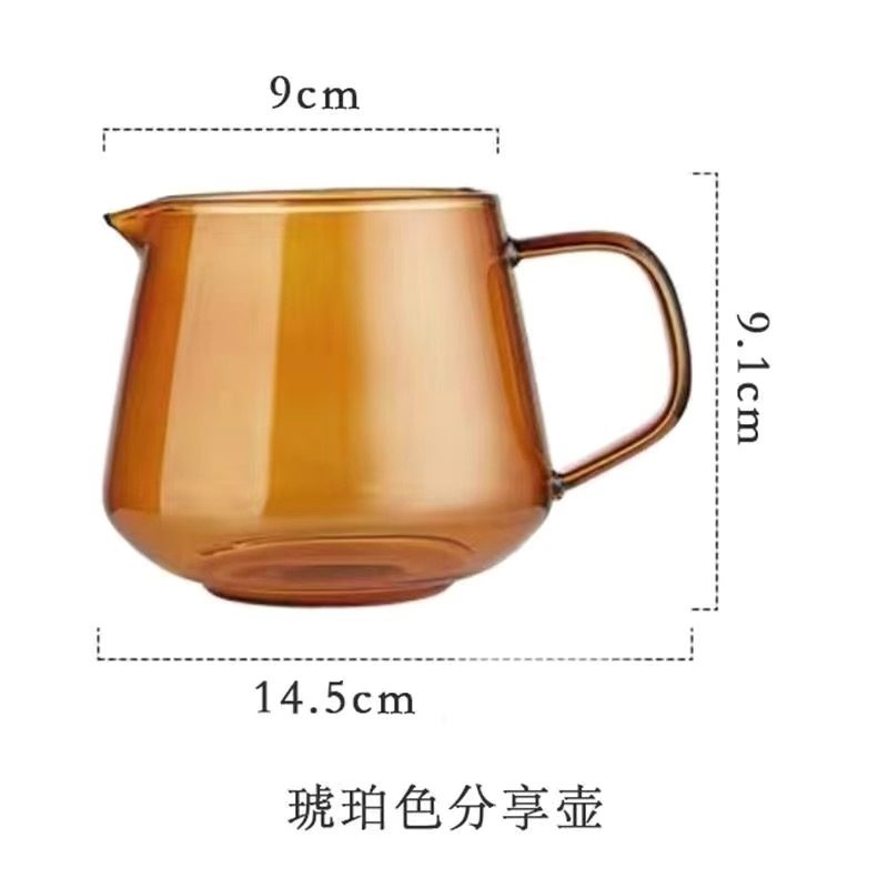琥珀色分享壶