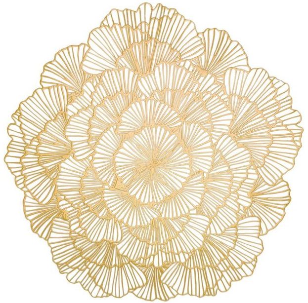金色银杏烫金餐垫