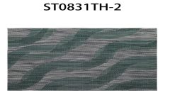 绿色波浪提花餐垫