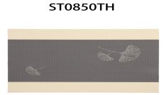 米灰银杏提花