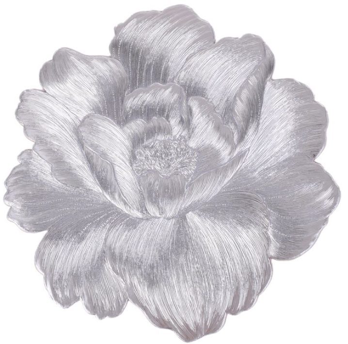 银色芙蓉3D烫金餐垫