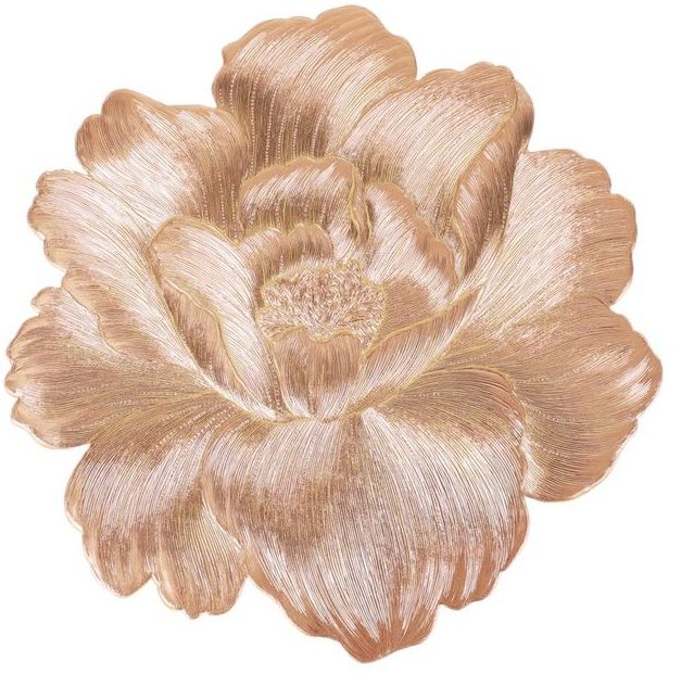 金色芙蓉3D烫金餐垫