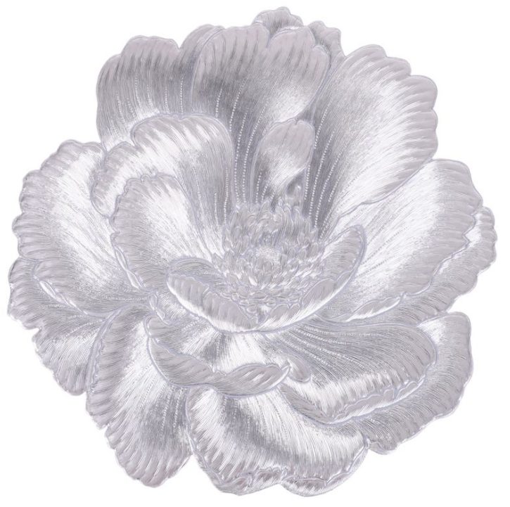 银色木槿3D烫金餐垫